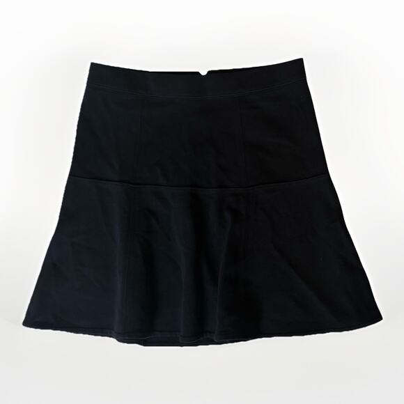 Madewell Wavelength Black Skirt Womens Size 4 Skater A Line Stretch Fit Flare - Picture 1 of 8